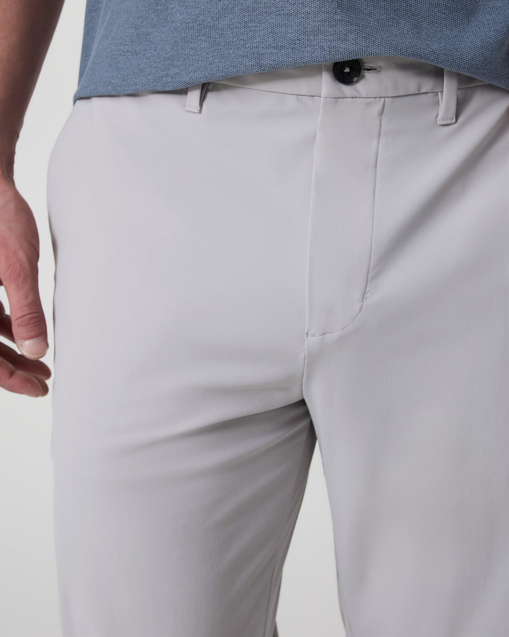 Fleet Chino Pant Athletic Slim 30" Fog | Vuori US
