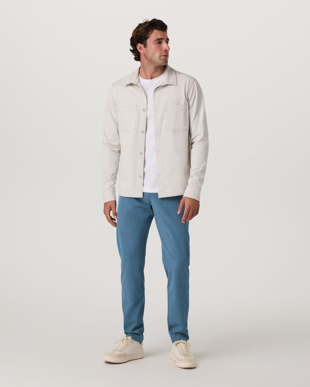 Aim Pant Men's Pool Blue Athletic Slim Fit 30" Inseam | Vuori Discount