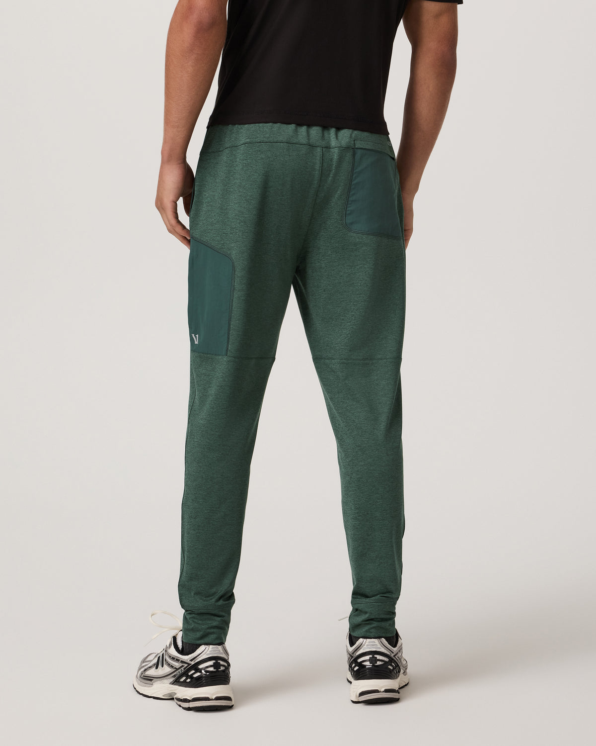 Men's Sunday Mixed Media Jogger 28" Agate Green Heather | Vuori Sale