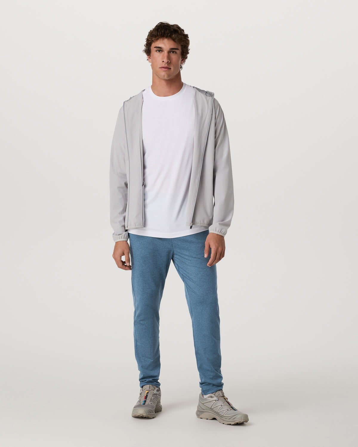 Coronado Pant 30" Men's Pool Blue Heather Pants | Vuori On sale