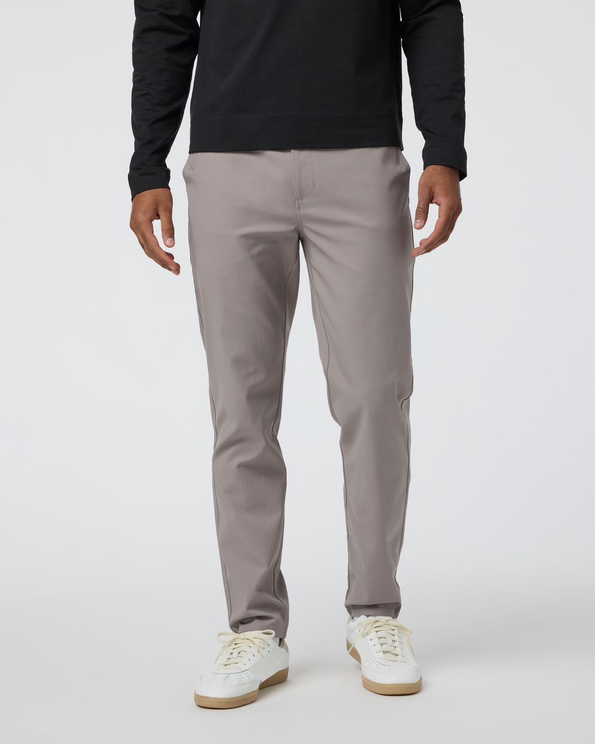 Cascade Tech Chino Pant Athletic Slim Fit 32" Mocha | Vuori For sale