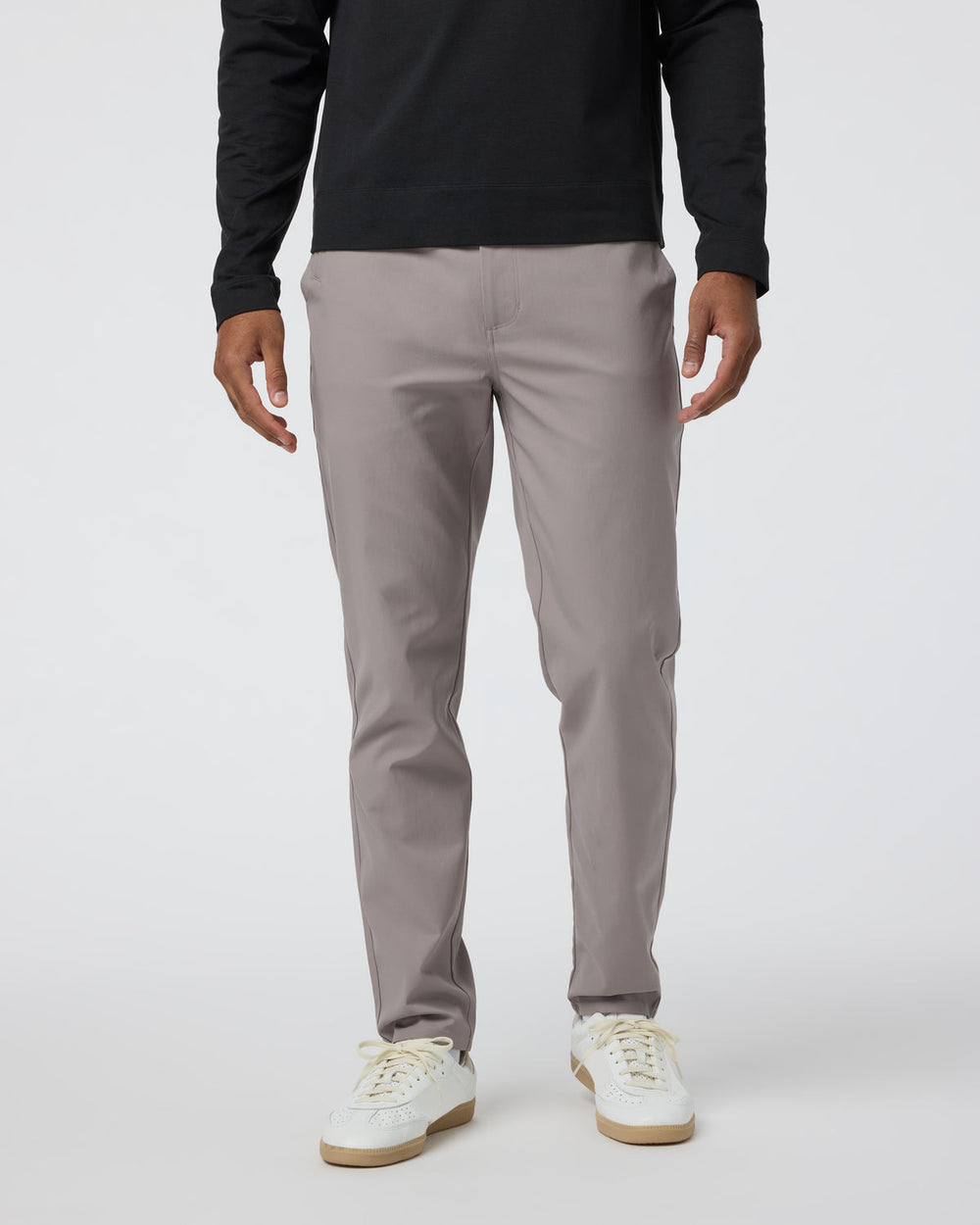 Cascade Tech Chino Pant Athletic Slim Fit 32" Mocha | Vuori For sale