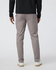 Cascade Tech Chino Pant Athletic Slim Fit 32" Mocha | Vuori For sale
