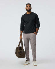 Cascade Tech Chino Pant Athletic Slim Fit 32" Mocha | Vuori For sale