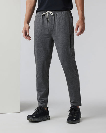 Sunday Performance Track Pant 2.0 Charcoal Heather | Vuori US