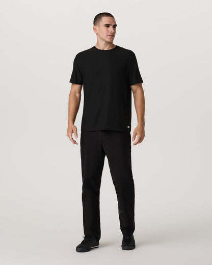 MetaCanvas Utility Pant Classic Fit 30” Men's Black Pants | Vuori Clothing