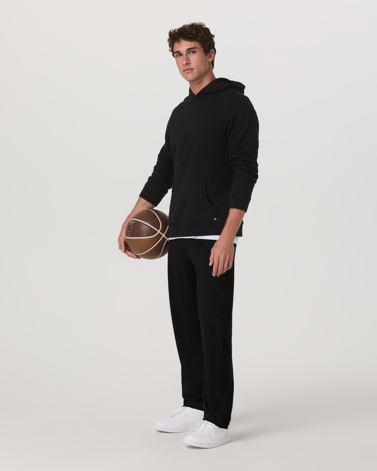 Sunday Warm Up Pant 30" Men's Black Performance Pants | Vuori US