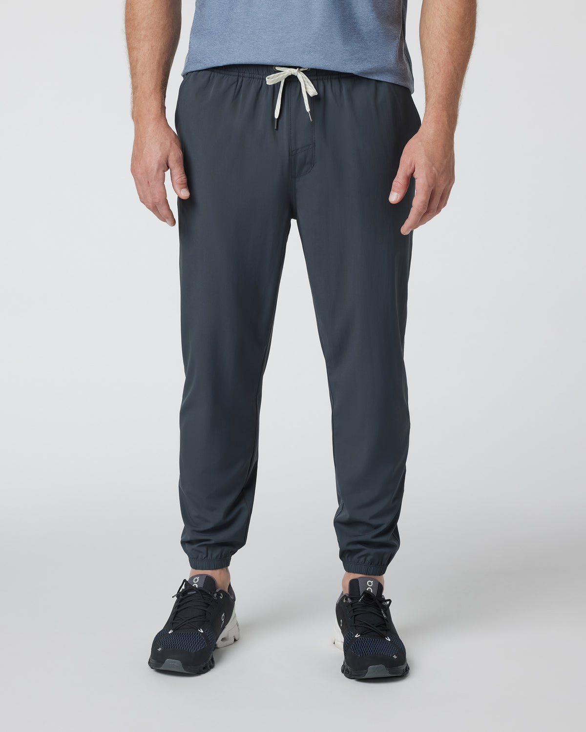 Kore Jogger Lined - Short Charcoal Workout Joggers | Vuori Clothing
