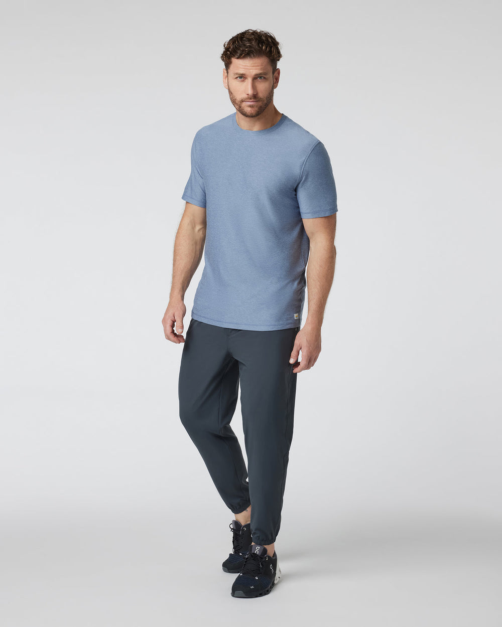 Kore Jogger Lined - Short Charcoal Workout Joggers | Vuori Clothing