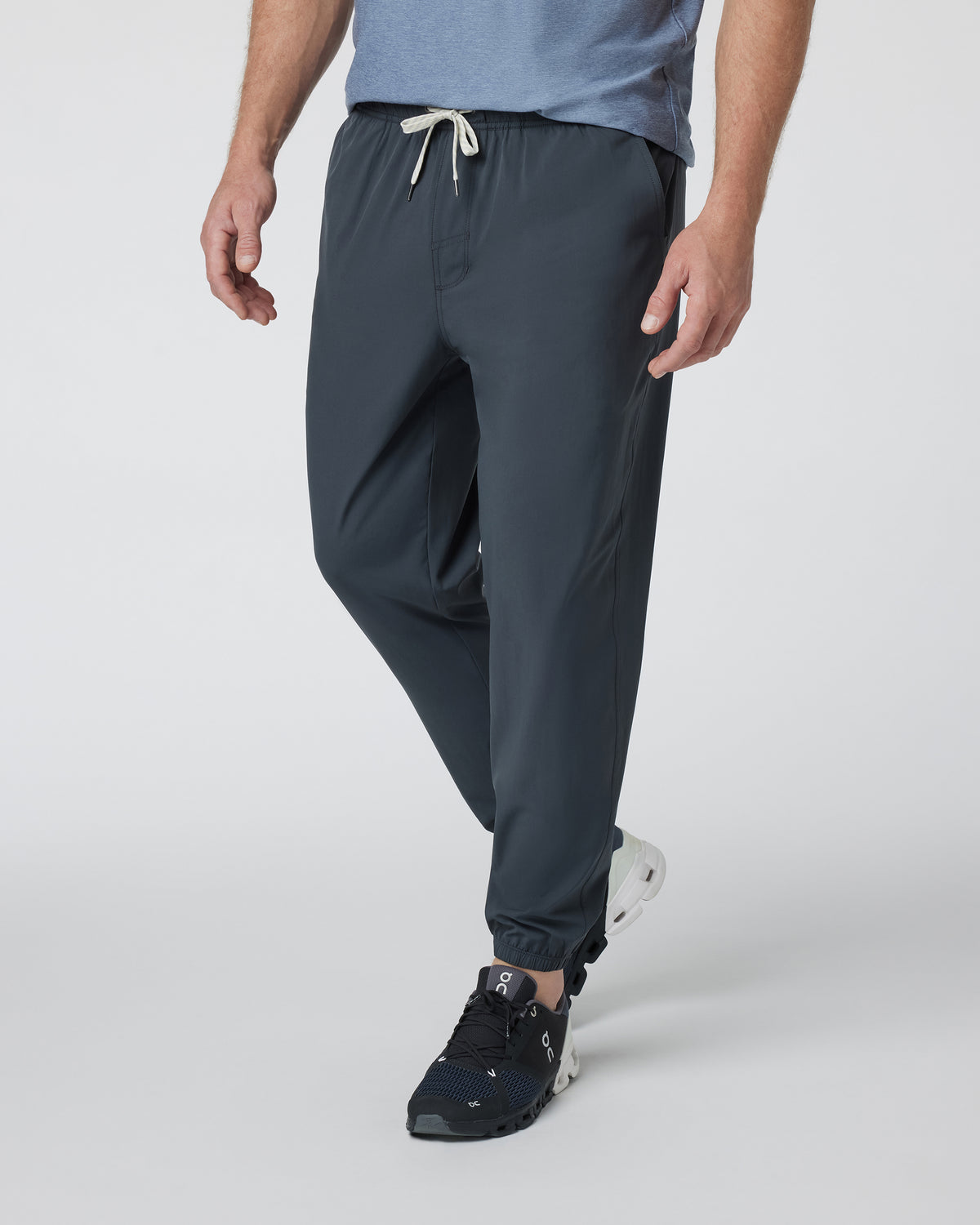 Kore Jogger Lined - Short Charcoal Workout Joggers | Vuori Clothing