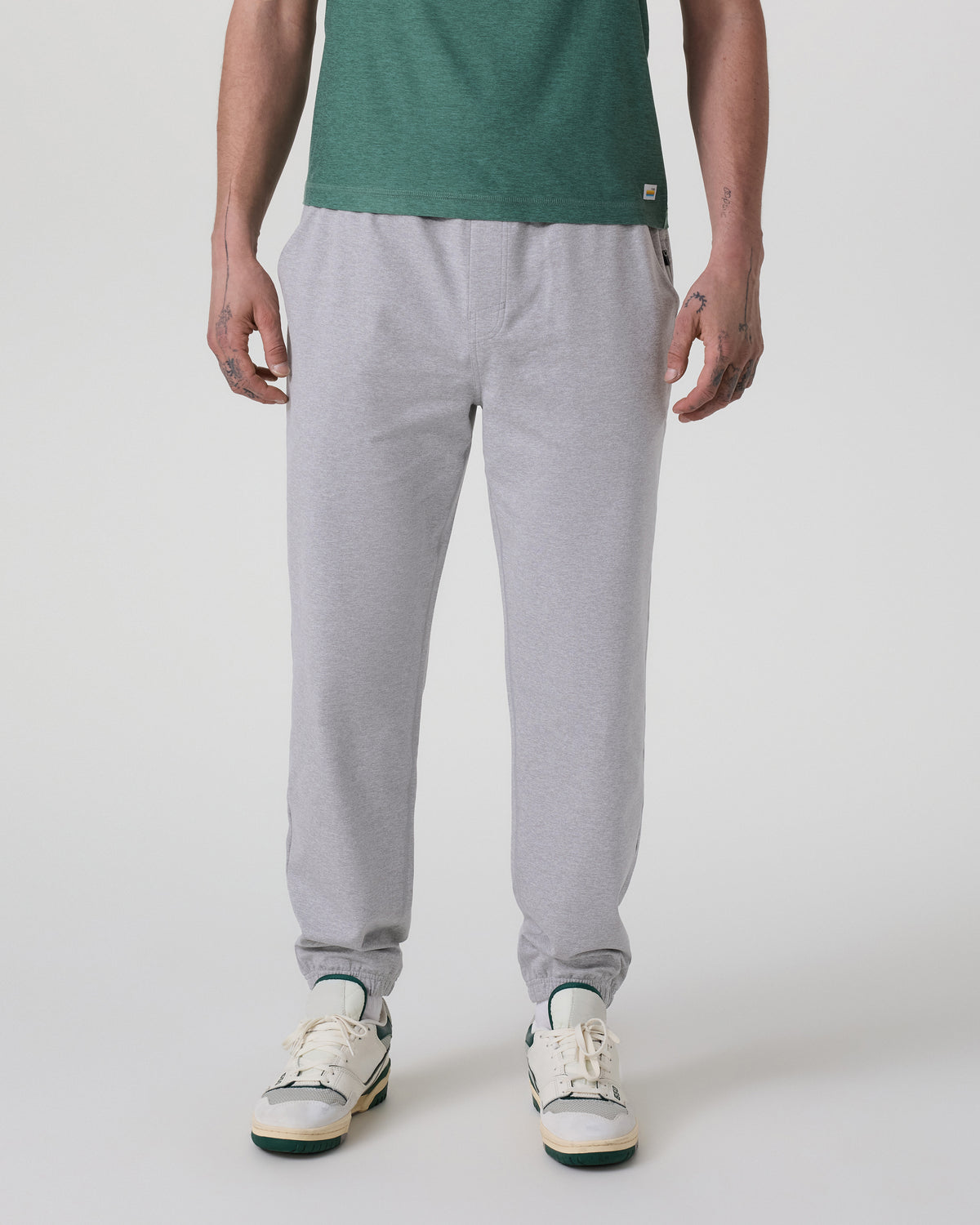 Coronado Performance Sweatpant Classic 30" Light Heather Grey | Vuori Sale