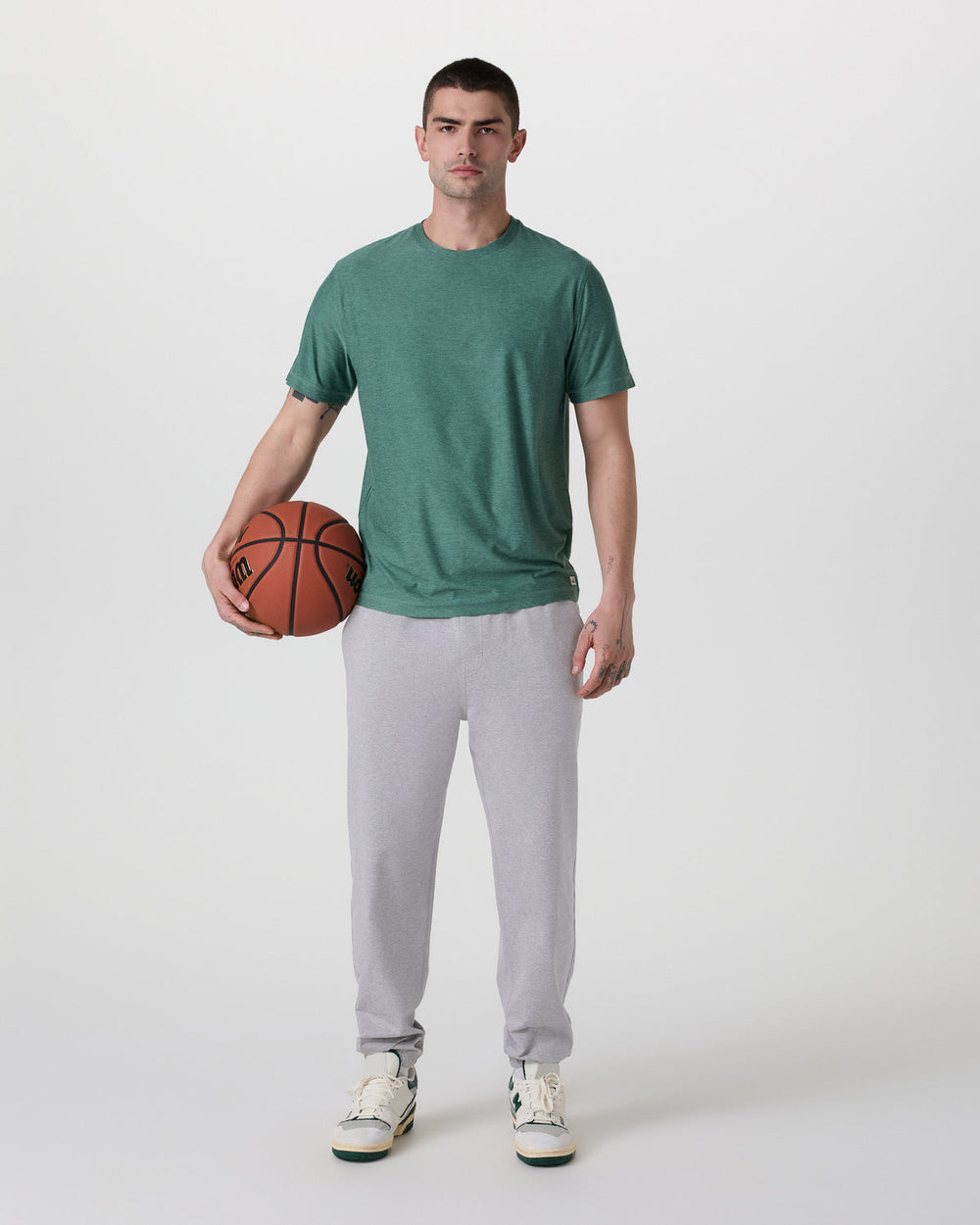 Coronado Performance Sweatpant Classic 30" Light Heather Grey | Vuori Sale