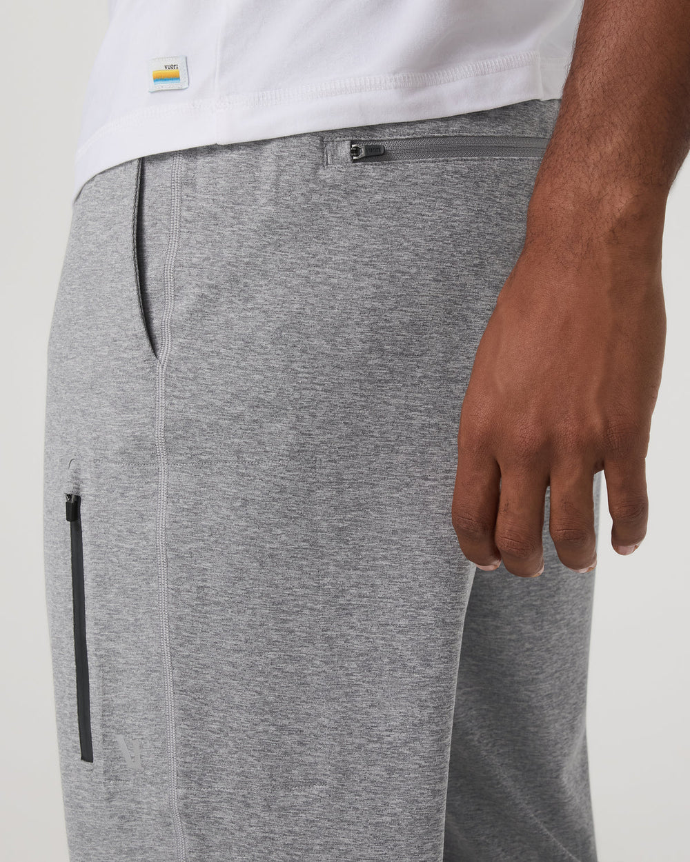Sunday Performance Sweatpant Classic 30" Grey Heather | Vuori On sale