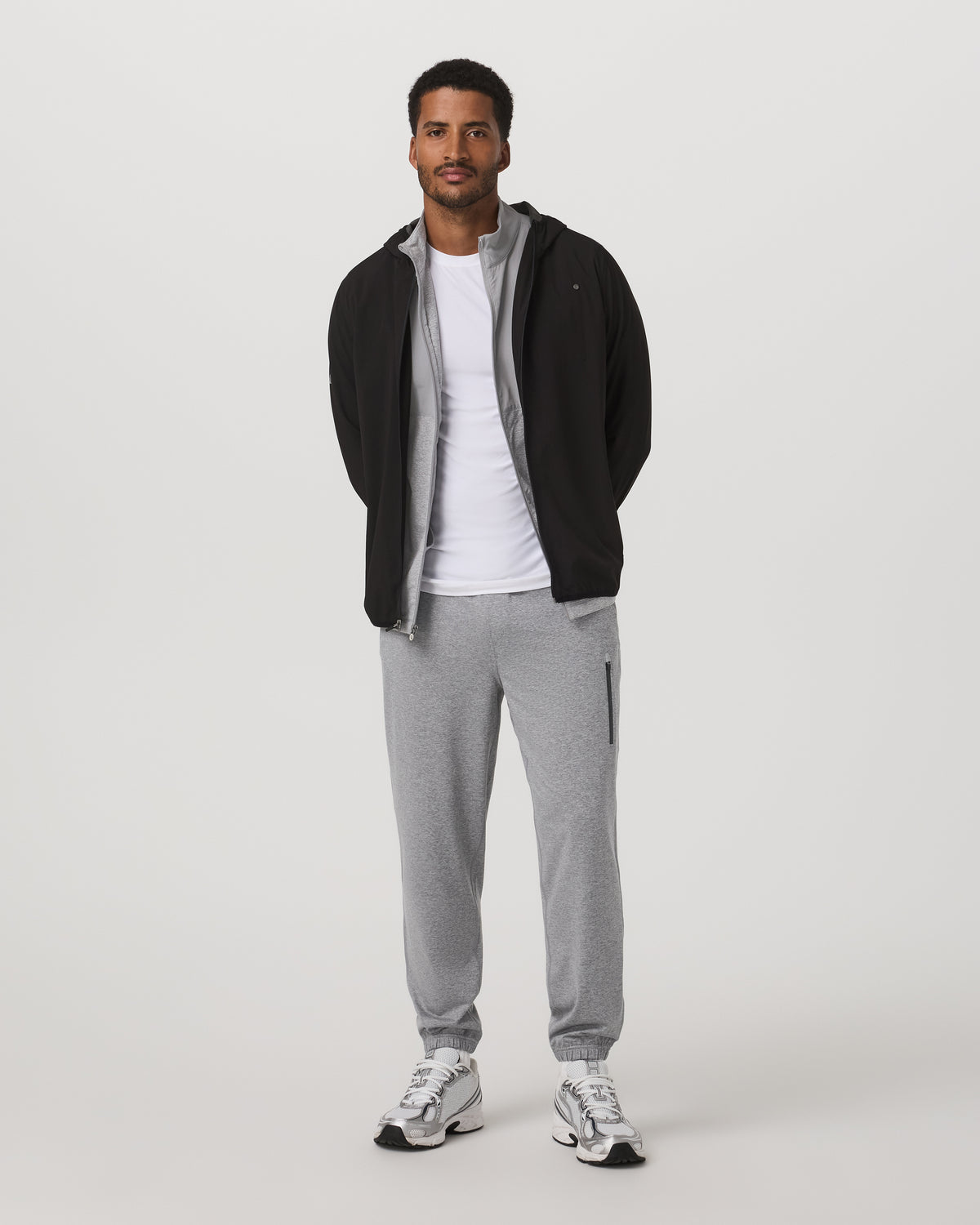 Sunday Performance Sweatpant Classic 30" Grey Heather | Vuori On sale