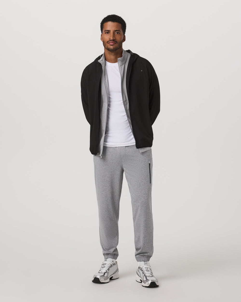 Sunday Performance Sweatpant Classic 30" Grey Heather | Vuori On sale