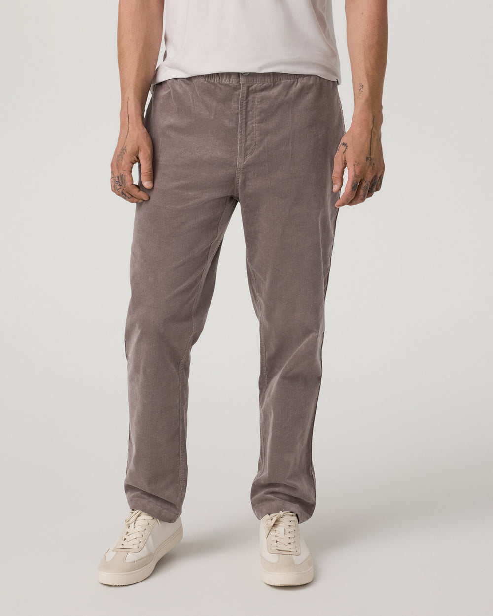 Men's Optimist Elastic Waist Pant Classic Fit Huckleberry | Vuori Outlet