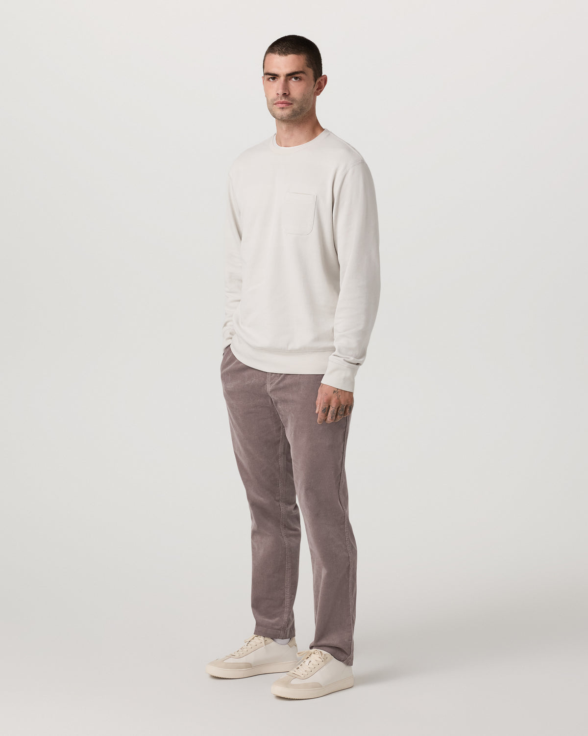 Men's Optimist Elastic Waist Pant Classic Fit Huckleberry | Vuori Outlet