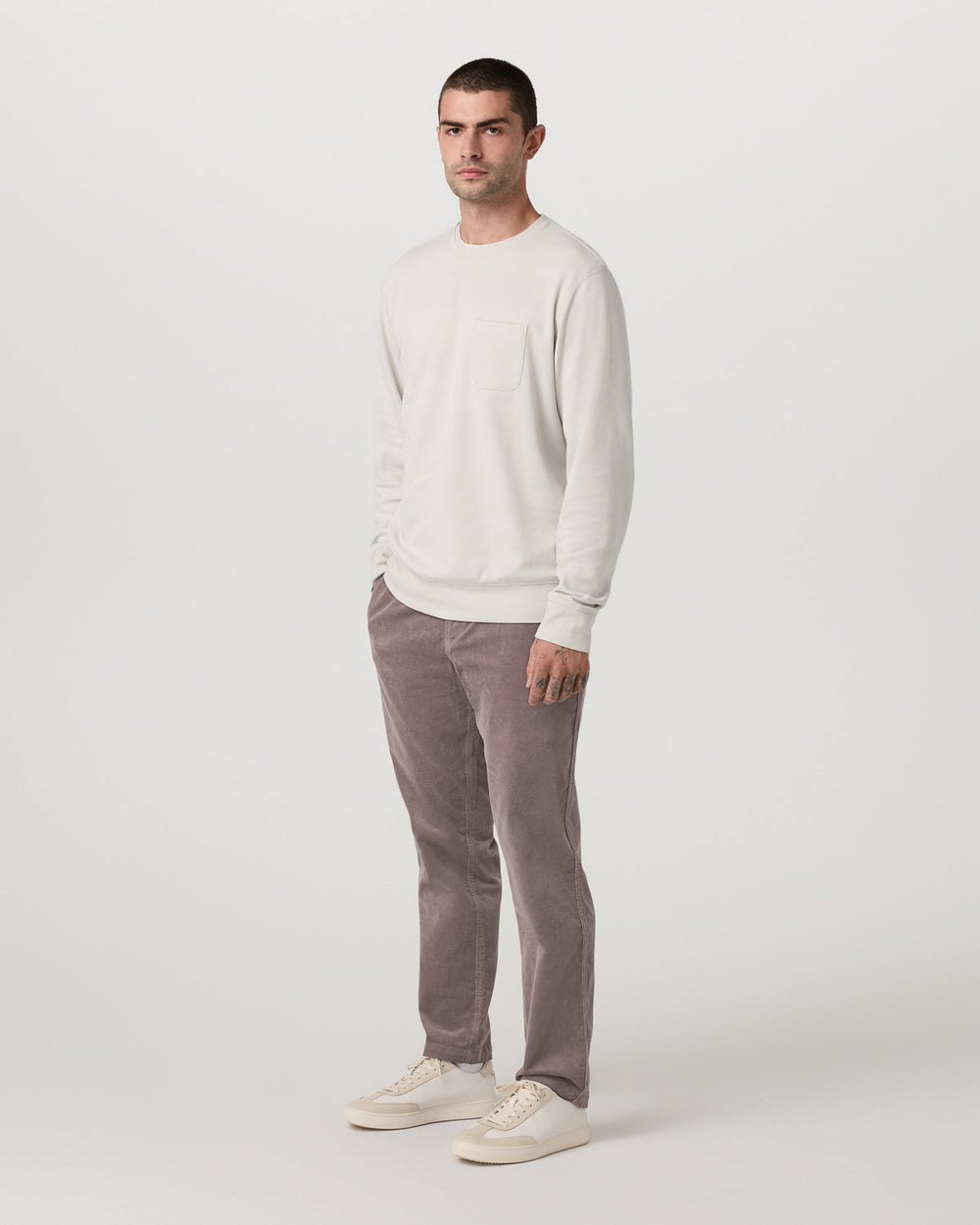 Men's Optimist Elastic Waist Pant Classic Fit Huckleberry | Vuori Outlet