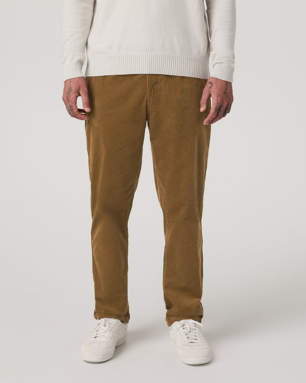 Optimist Elastic Waist Pant Classic Fit Men's Rum Pants | Vuori US