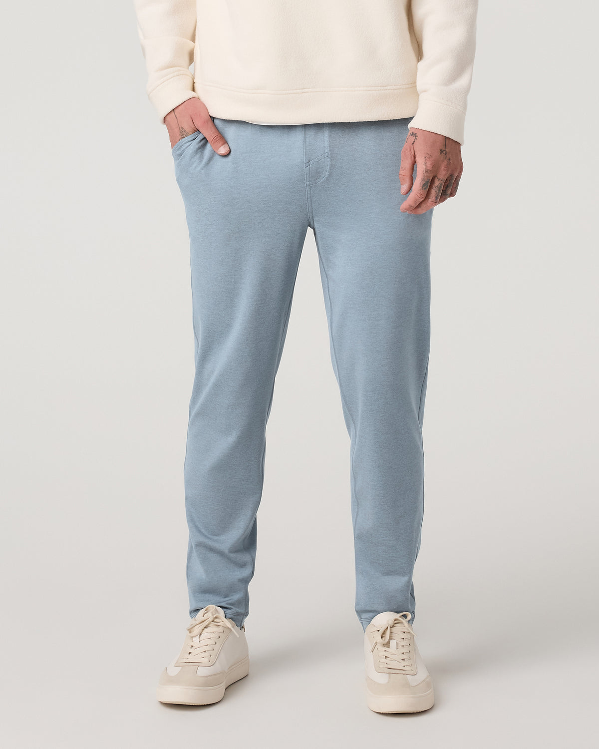 Ponto Performance Pant 30" Men's Flint Heather Pants | Vuori Discount