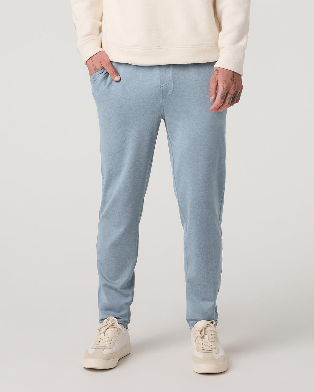 Ponto Performance Pant 30" Men's Flint Heather Pants | Vuori Discount