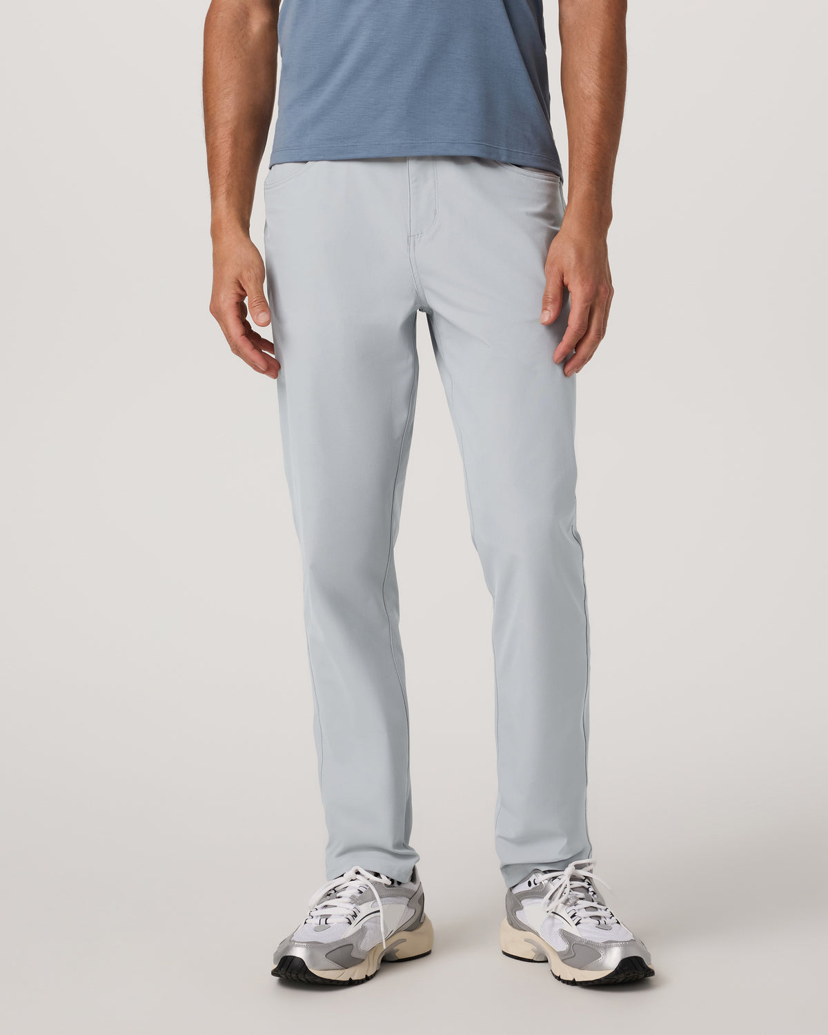 Meta Pant Classic Fit 30" Men's Sea Fog 5-Pocket Pants | Vuori For sale