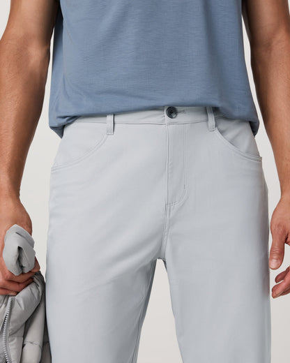 Meta Pant Classic Fit 30" Men's Sea Fog 5-Pocket Pants | Vuori For sale
