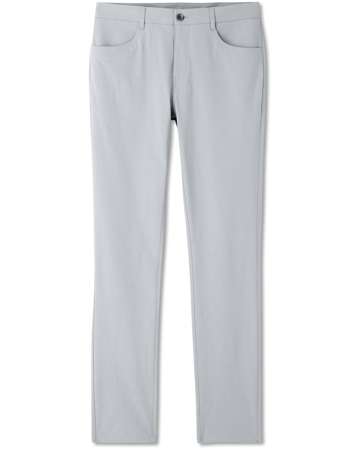 Meta Pant Athletic Slim Fit 34" Sea Fog 5-Pocket Pants | Vuori Outlet