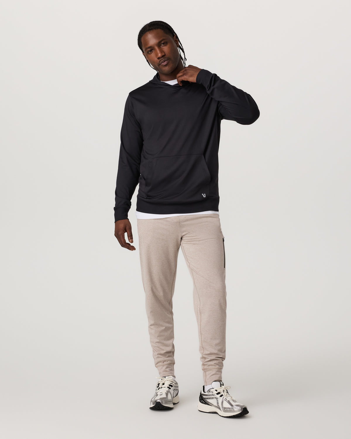 Men's Sunday Performance Jogger 30" Toast Heather | Vuori Clothing