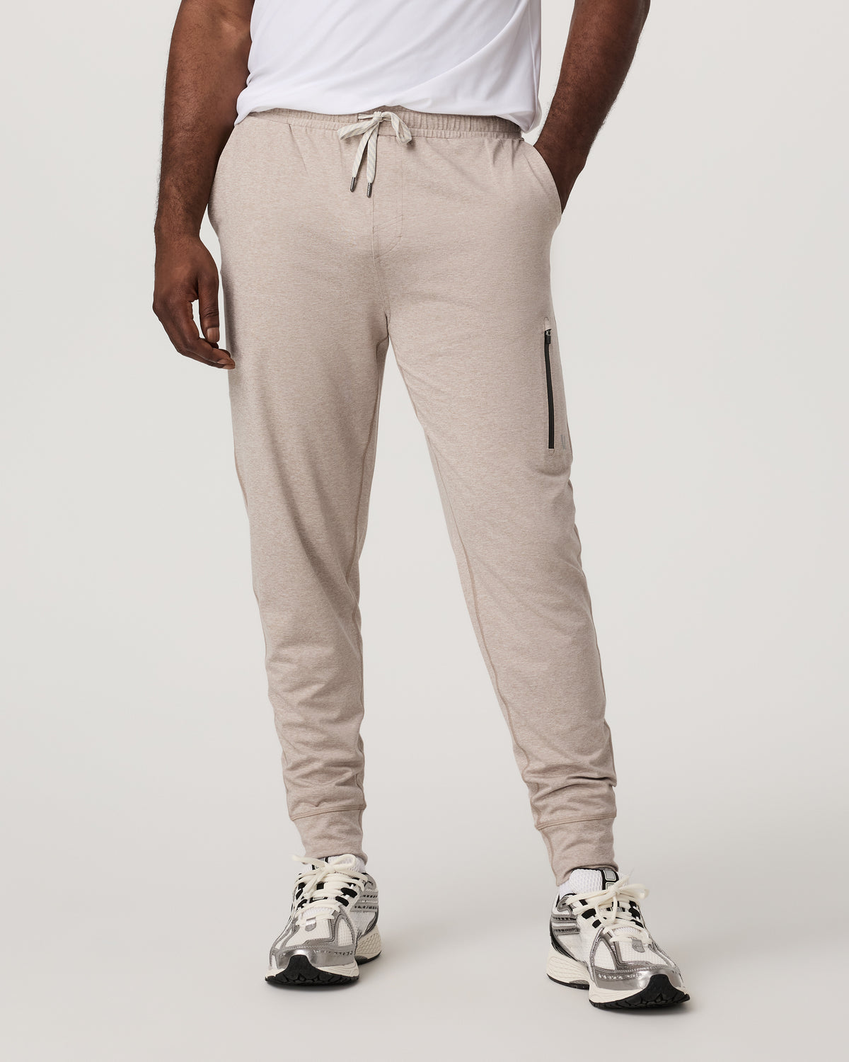 Men's Sunday Performance Jogger 30" Toast Heather | Vuori Clothing