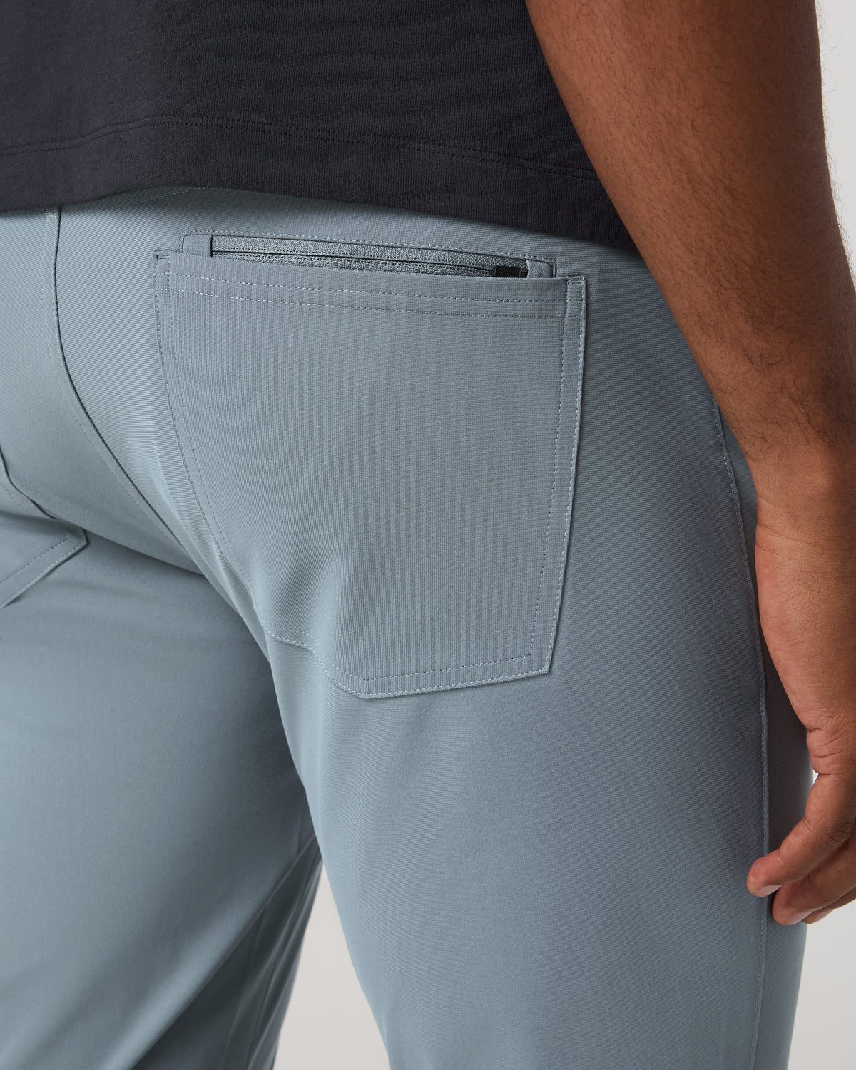 Meta Pant Athletic Slim 32" Dusty Blue 5-Pocket Pants | Vuori Outlet