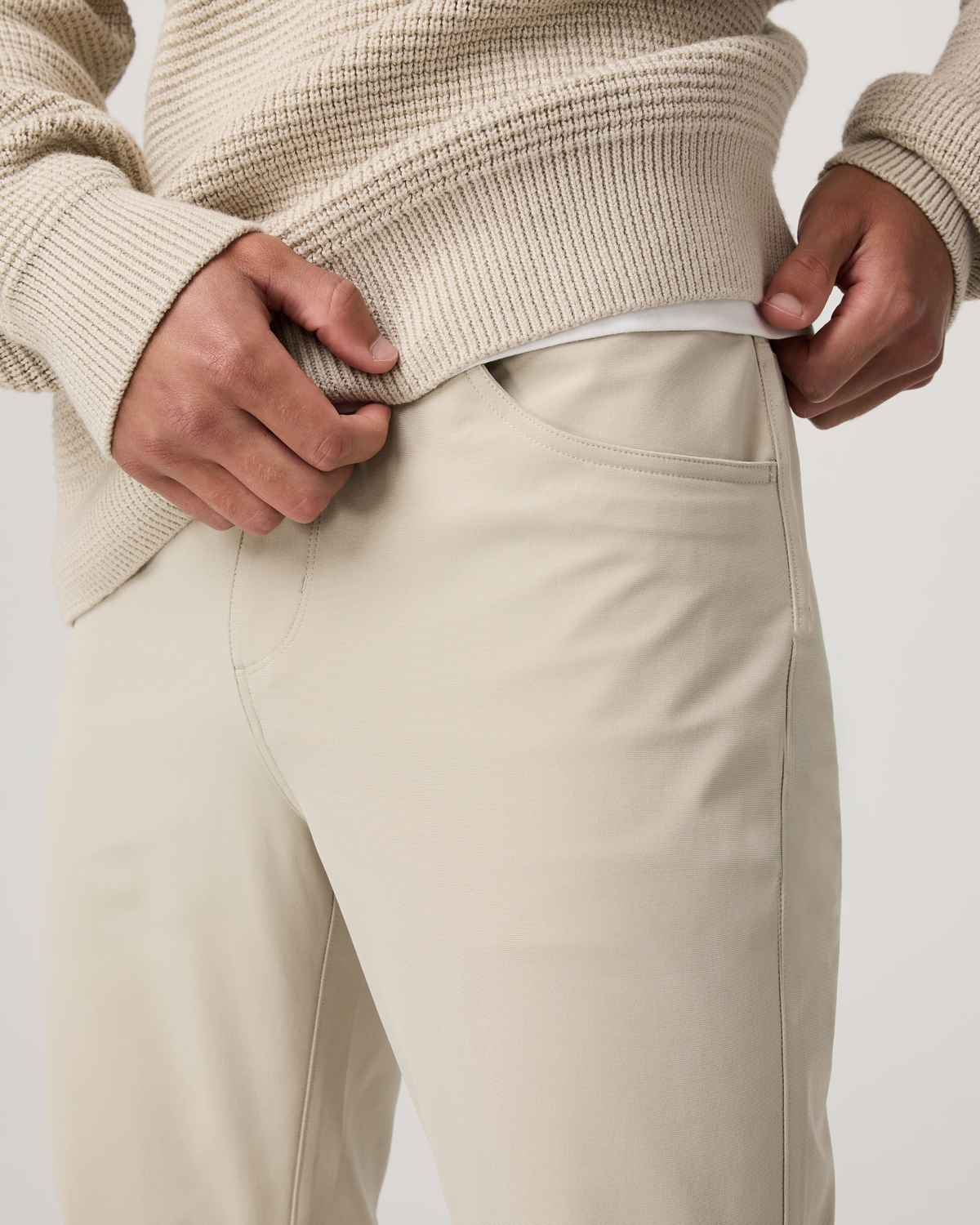 Vuori Meta™ Pant Athletic Slim Fit 34” Birch | Vuori Sale