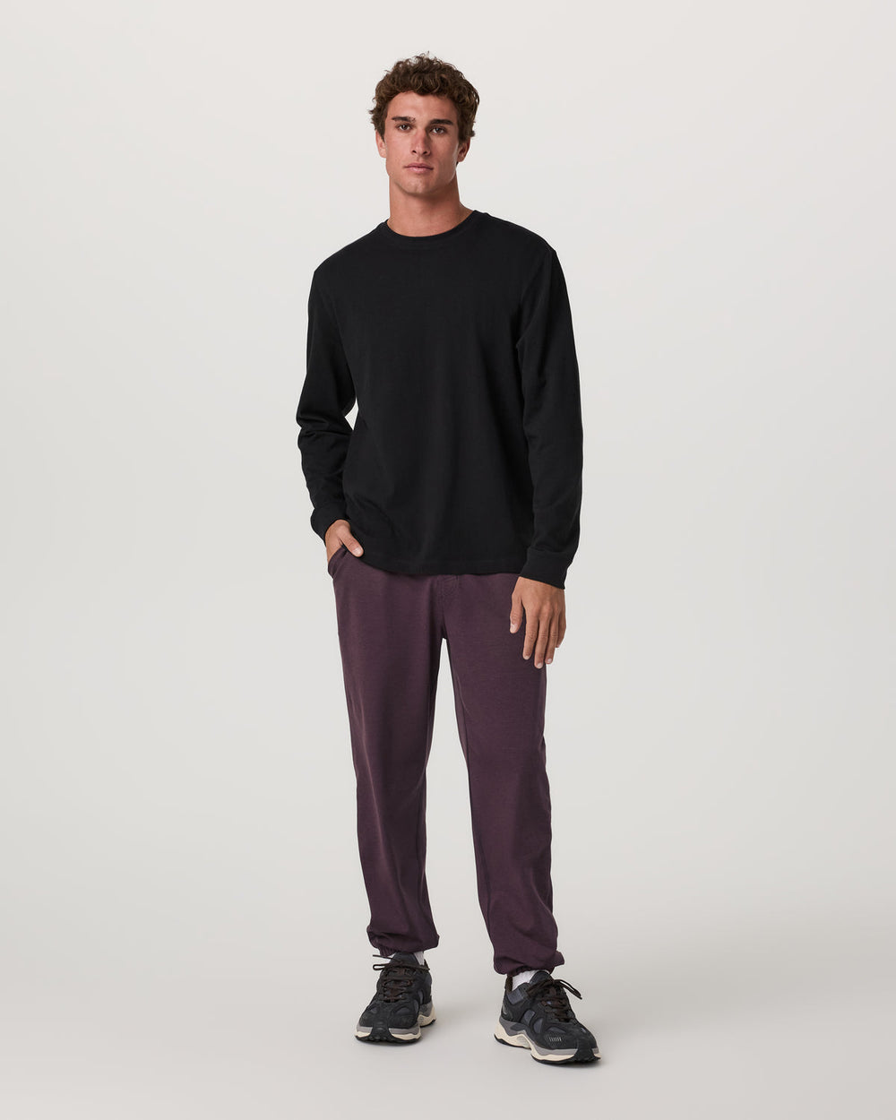 Men's Coronado Sweatpant 30" Raisin Heather | Vuori On sale