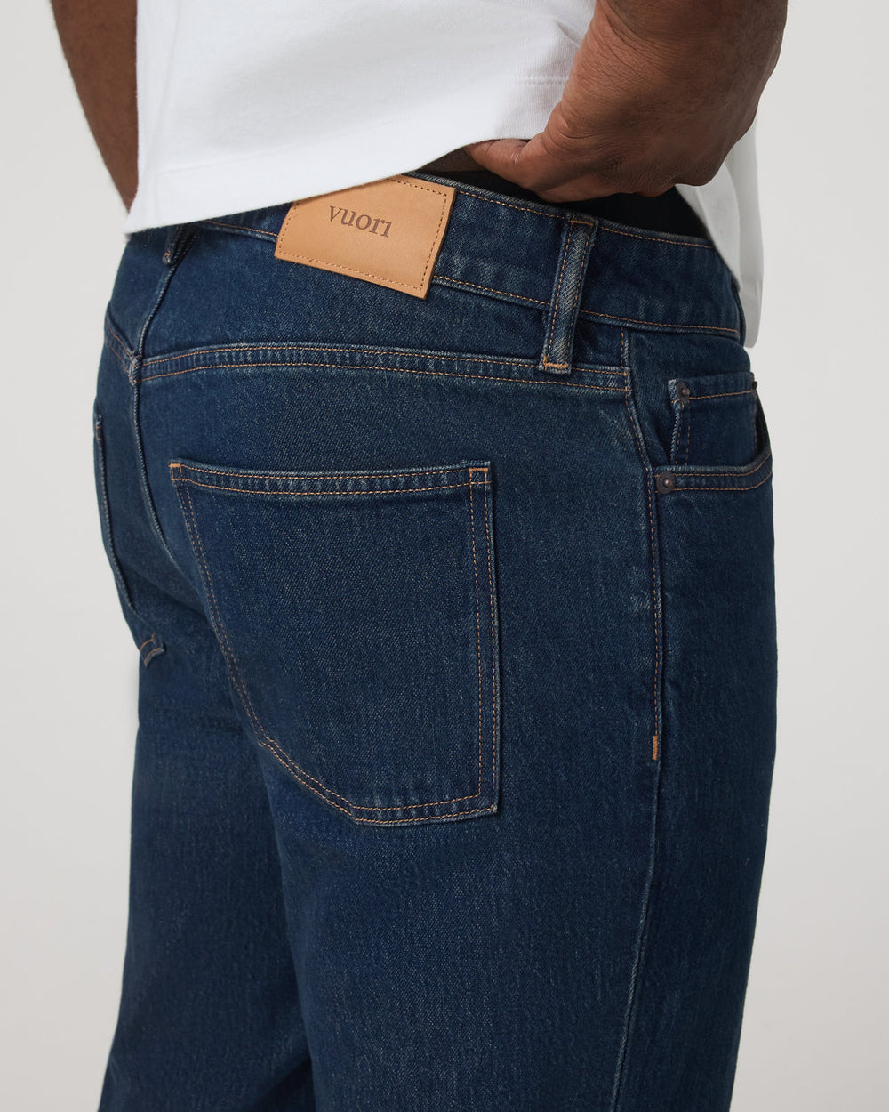 Vuori Vintage Jean Classic Fit 30" Men's Rinse Denim | Vuori Discount