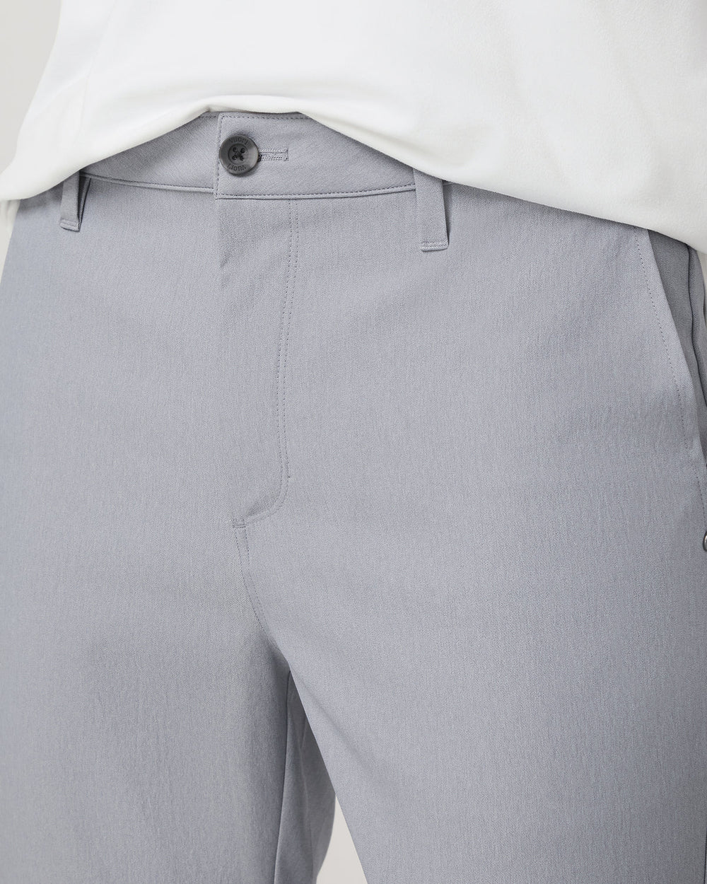 Cascade Tech Chino Athletic Slim Fit 32" Heather Grey | Vuori On sale