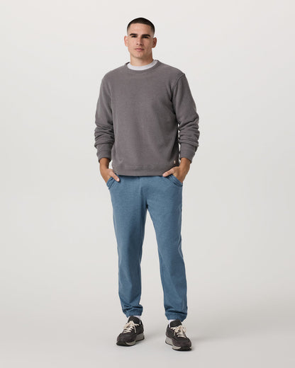 Men's Coronado Sweatpant 30" Pool Blue Heather | Vuori For sale