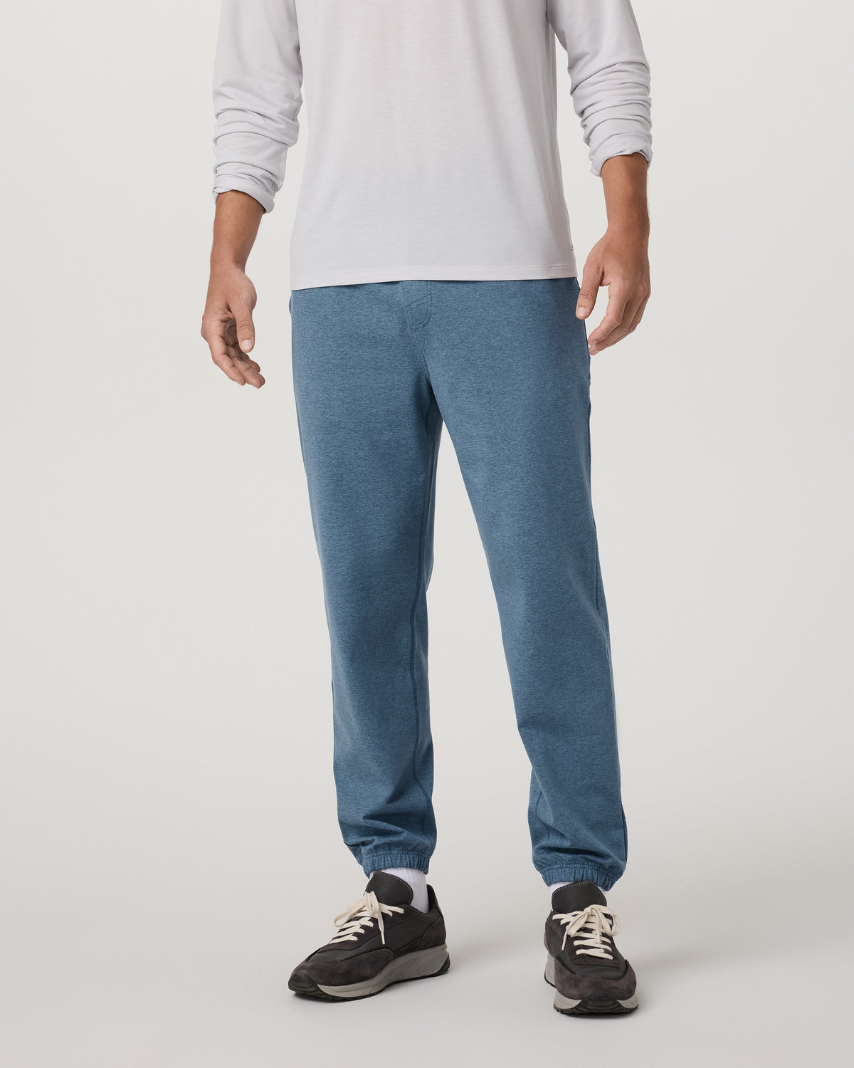 Men's Coronado Sweatpant 30" Pool Blue Heather | Vuori For sale