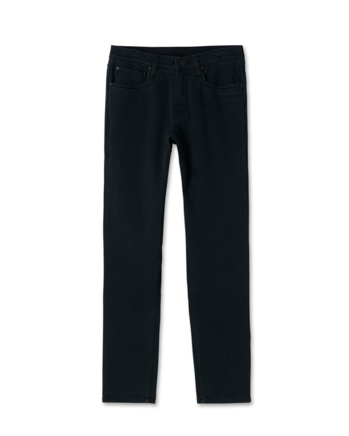 Benton Stretch Twill Pant Black 5-Pocket Pants | Vuori
