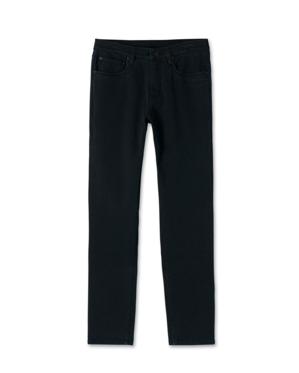 Benton Stretch Twill Pant Black 5-Pocket Pants | Vuori