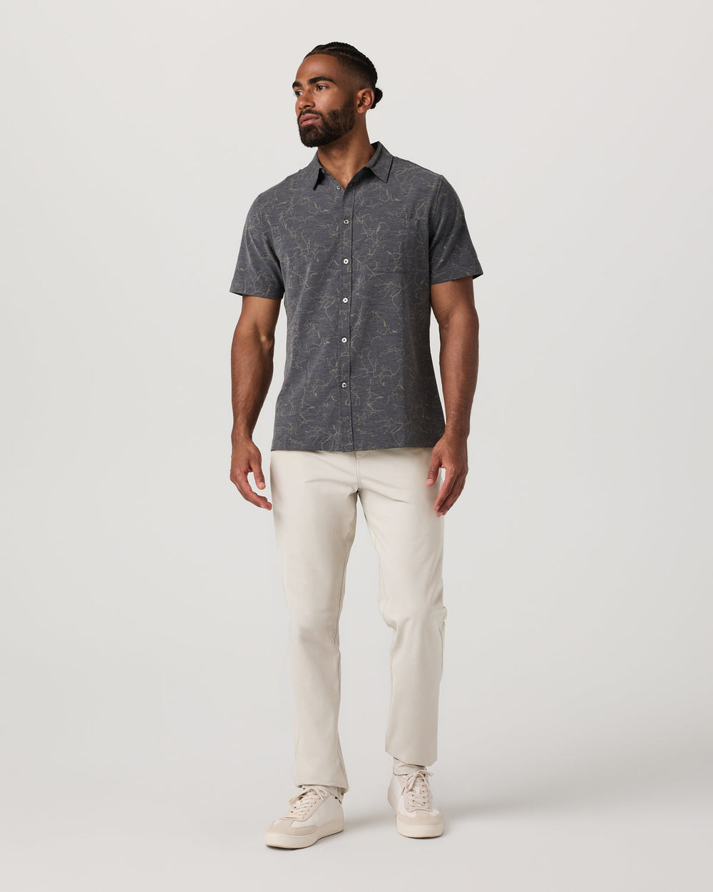 Meta Pant Classic Fit 32" Men's Birch 5-Pocket Pants | Vuori On sale