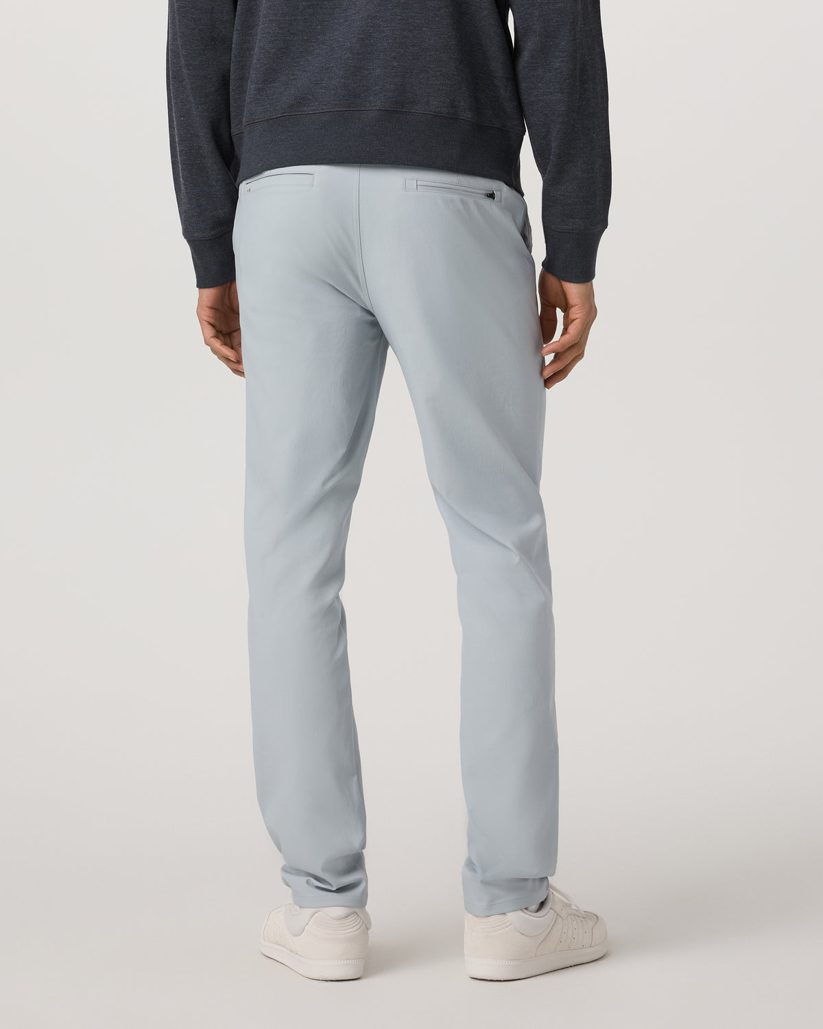 Men's Cascade Tech Chino Athletic Slim Fit 30" Blue Haze | Vuori For sale