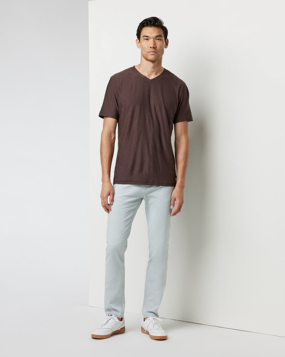 Benton Stretch Twill Pant Men's Sky Grey Twill Pants | Vuori On sale
