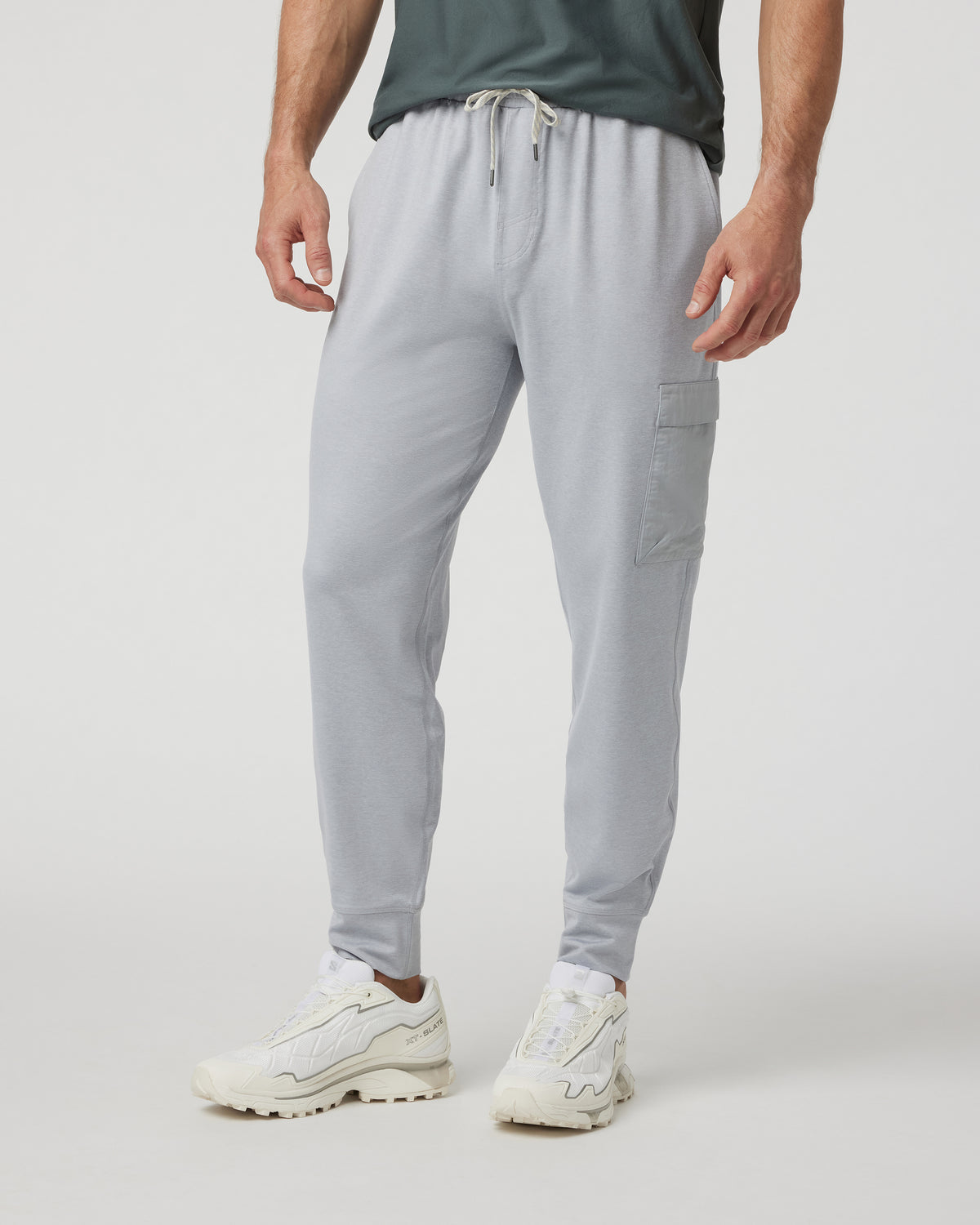 Sunday Utility Jogger Men's Platinum Cargo Joggers | Vuori For sale