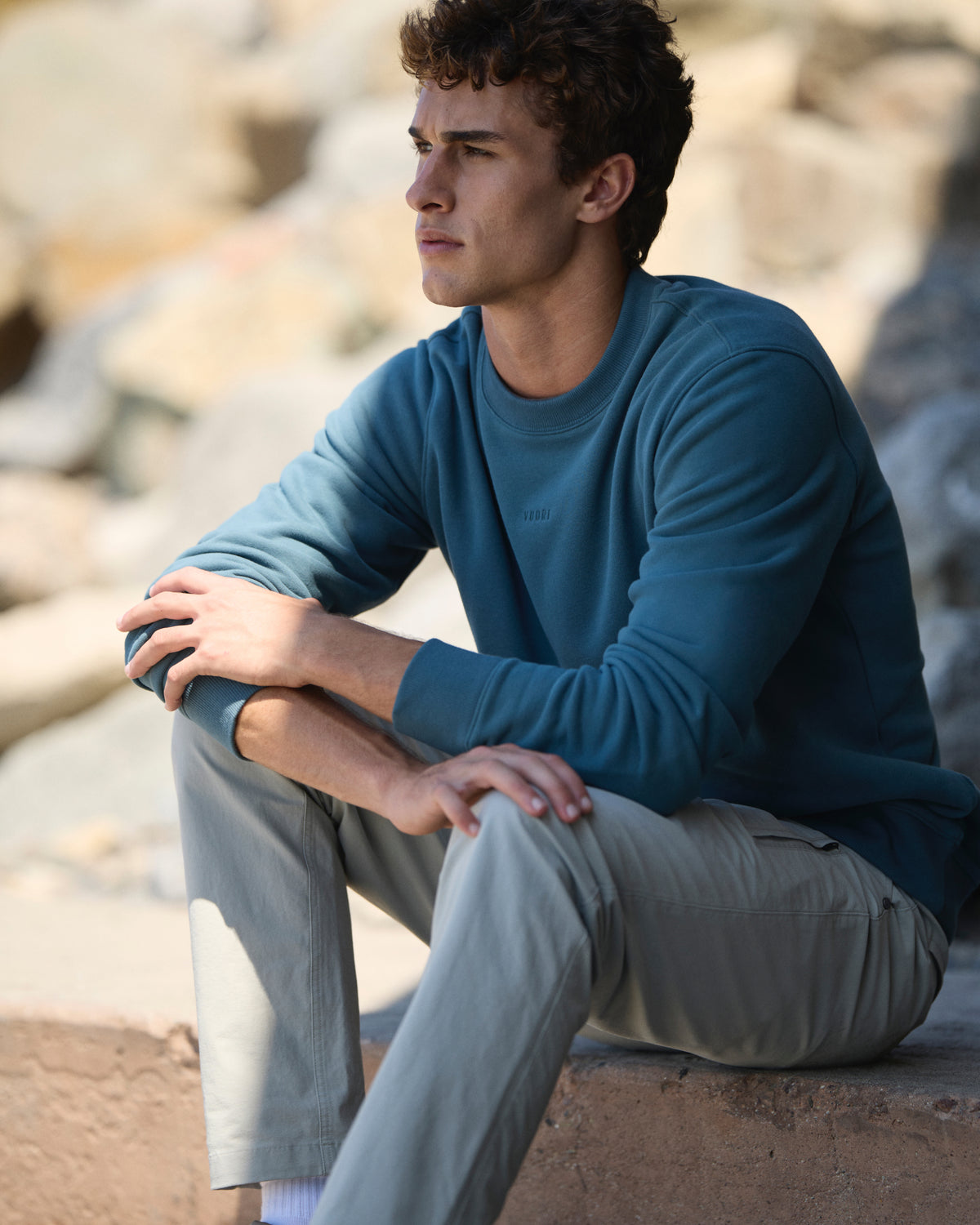 Barren Explorer Pant Classic Fit 30" Talc | Vuori Outlet
