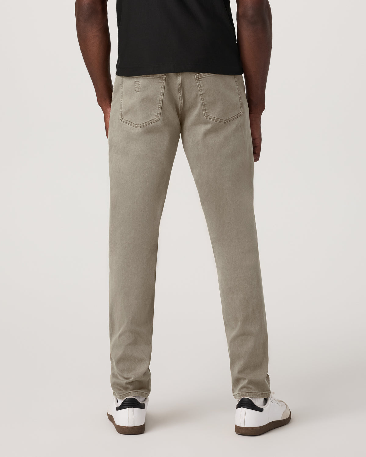 Benton Stretch Twill Pant Athletic Slim Fit 30" Taupe | Vuori On sale