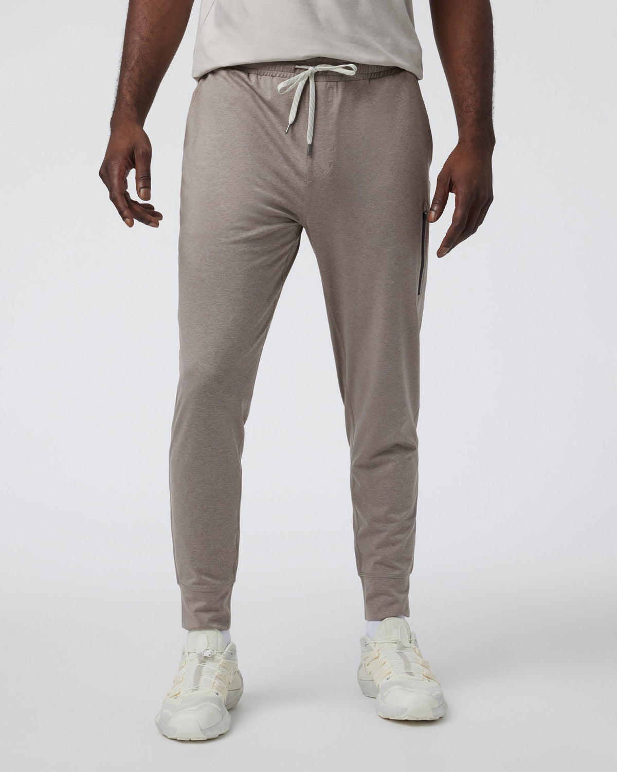 Sunday Performance Jogger Mocha Heather | Vuori