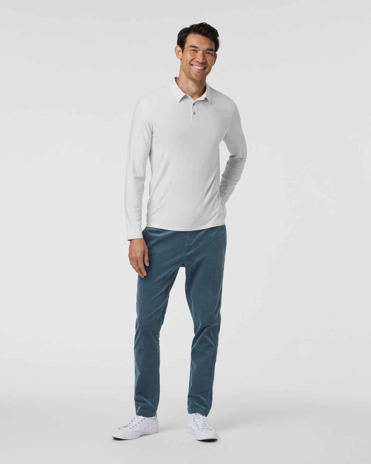 Optimist Pant Men's Light Deep Sea Corduroy Pants | Vuori Sale