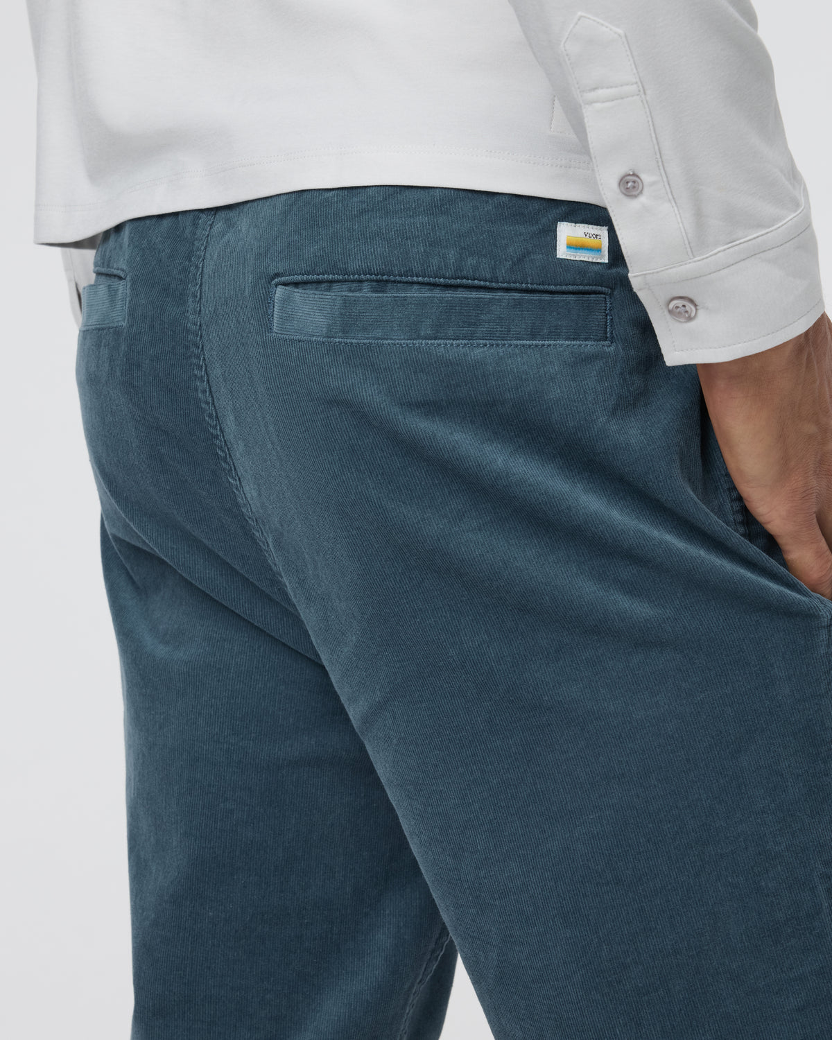 Optimist Pant Men's Light Deep Sea Corduroy Pants | Vuori Sale
