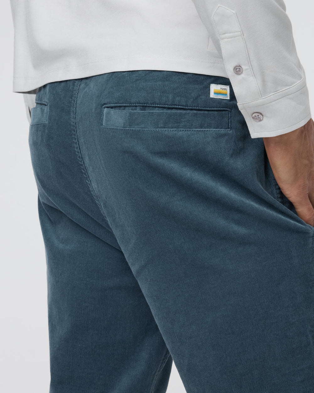 Optimist Pant Men's Light Deep Sea Corduroy Pants | Vuori Sale