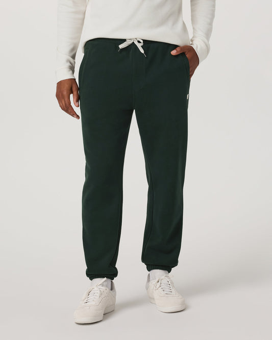 Seaside Sweatpant 28" Men's Relaxed Evergreen Sweatpant | Vuori On sale
